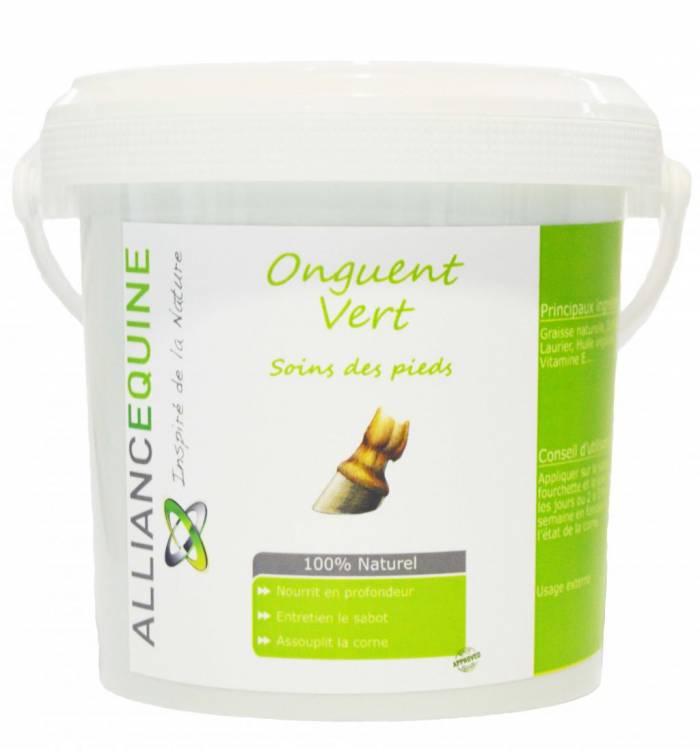ONGUENT VERT GRAISSE À PIEDS "ALLIANCE EQUINE"