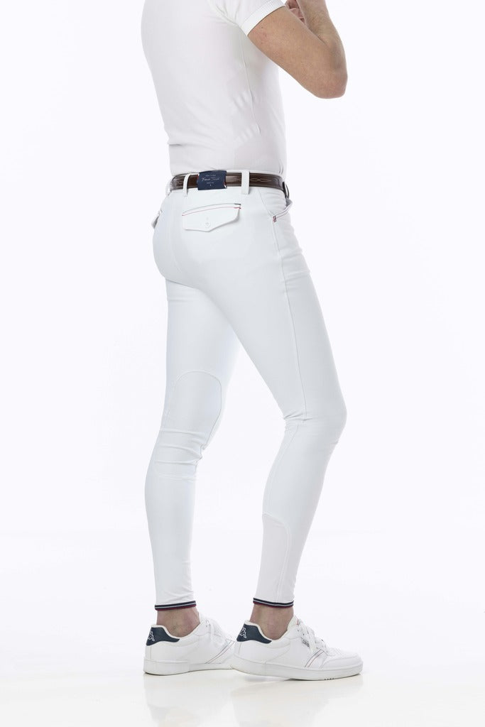 PANTALON EQUITHÈME "ELIOT" BLANC