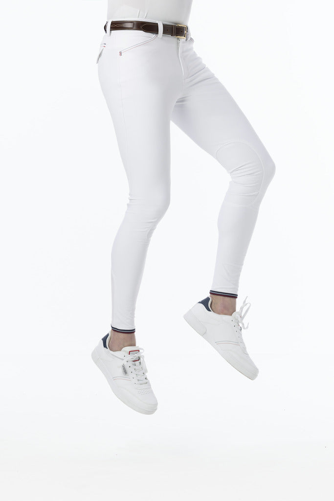 PANTALON EQUITHÈME "ELIOT" BLANC