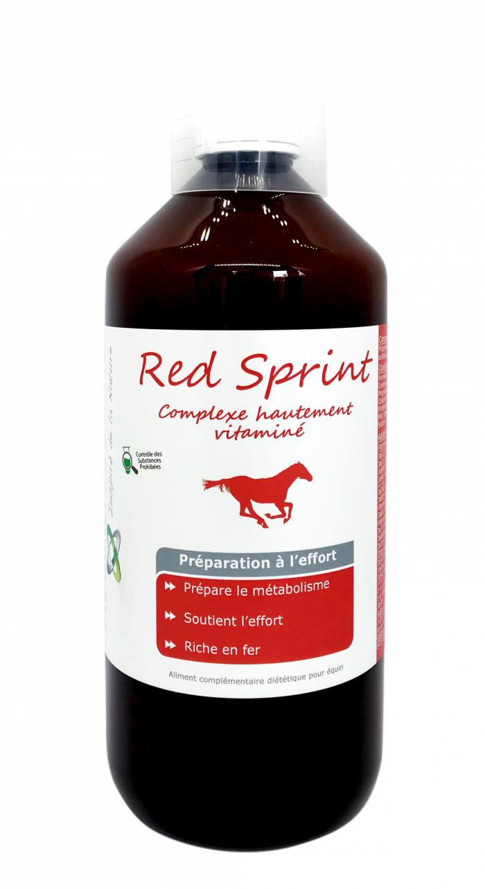 RED SPRINT VITAMINES ET FER CHEVAL "ALLIANCE EQUINE"