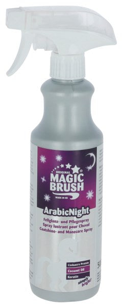 MagicBrush Spray demelant lustrant pour chevaux Arabicnight