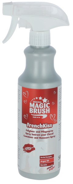 MagicBrush Spray demelant lustrant pour chevaux French kiss