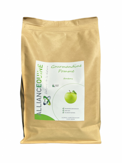 GOURMANDINE POMME BONBONS CHEVAL "ALLIANCE EQUINE"