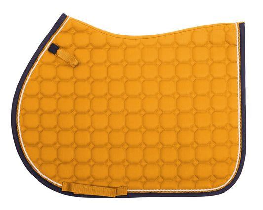 Tapis de selle Florence Jaune Poney