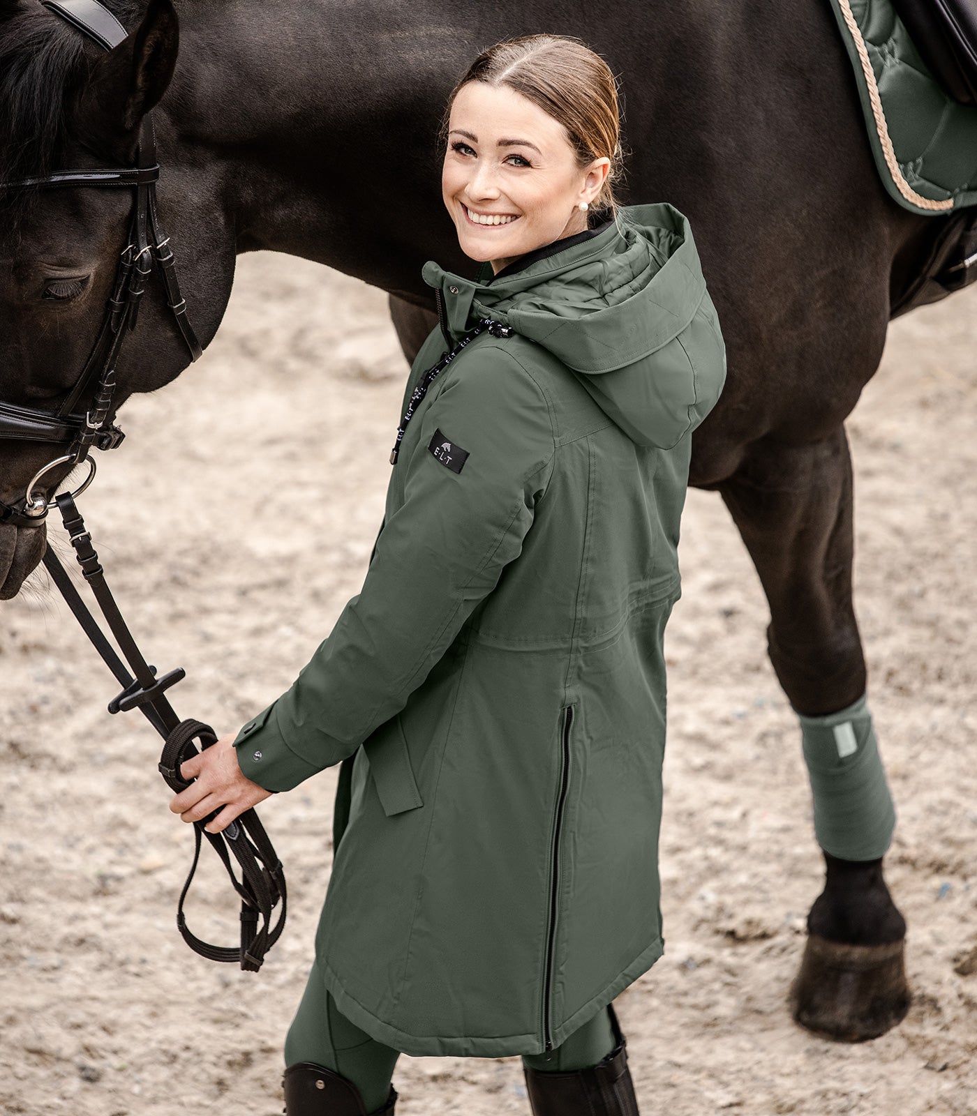 Parka d’équitation Performance hiver Ontario