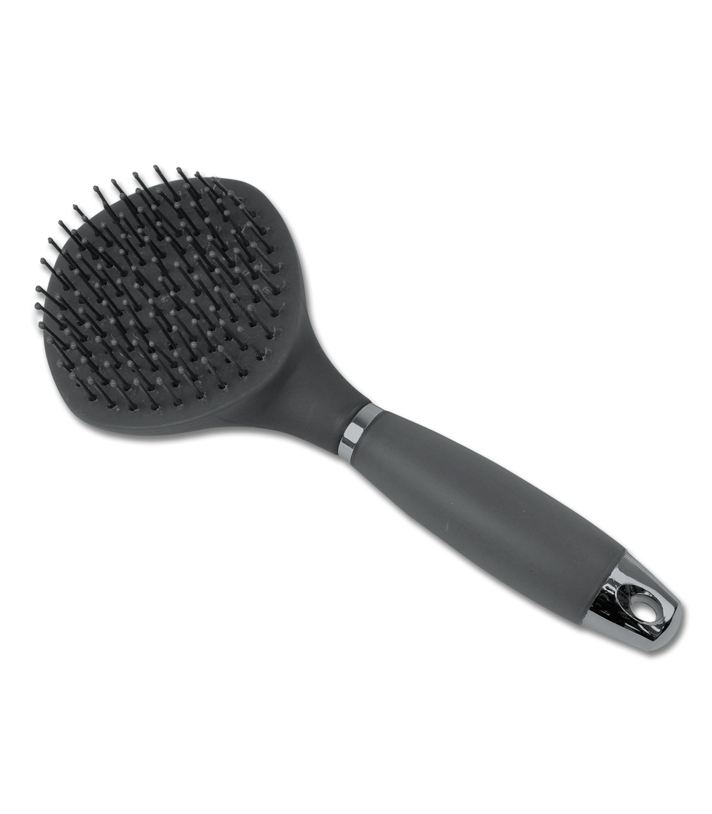 Brosse À Longs Poils Avec Poignée Gel Noir