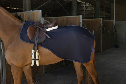 COUVRE-REINS SOFTSHELL EQUITHÈME "TEDDY" Marine