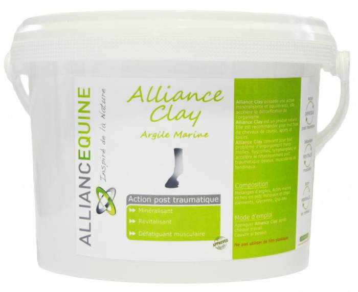 ALLIANCE CLAY ARGILE NATURELLE "ALLIANCE EQUINE" 3KG