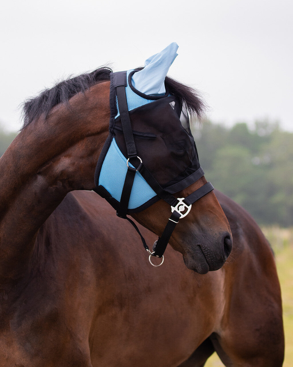 Bonnet anti mouche avec clapet de nez détachable Rose