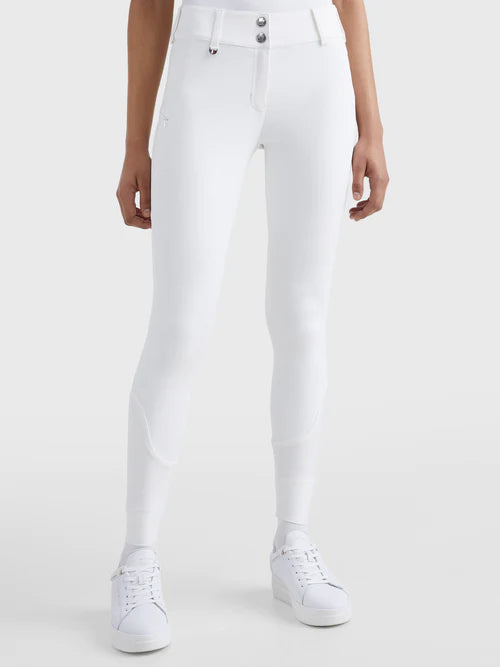 PANTALON D'ÉQUITATION KNEEGRIP PRO BLANC TOMMY