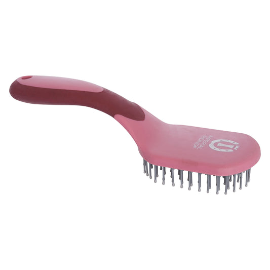 Brosse criniére et queue IRH Boomerang Rose/Bordeaux