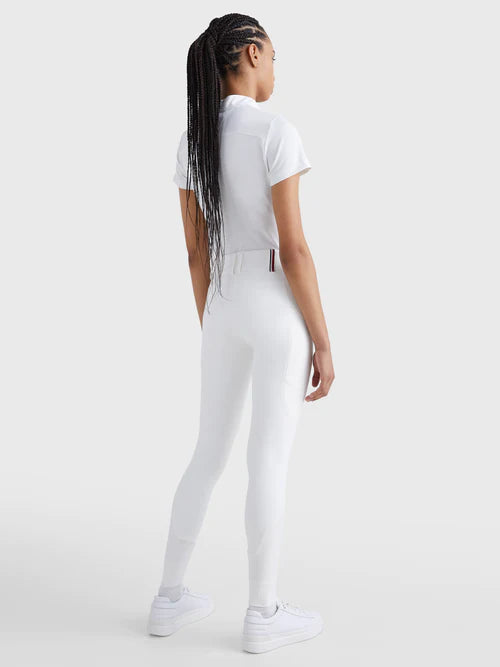 PANTALON D'ÉQUITATION KNEEGRIP PRO BLANC TOMMY