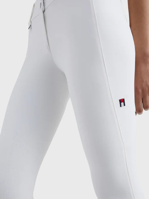 PANTALON D'ÉQUITATION KNEEGRIP PRO BLANC TOMMY