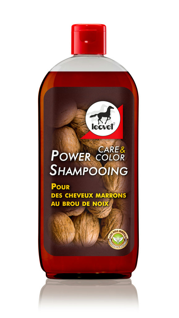 SHAMPOING LEOVET "POWER NOIX"