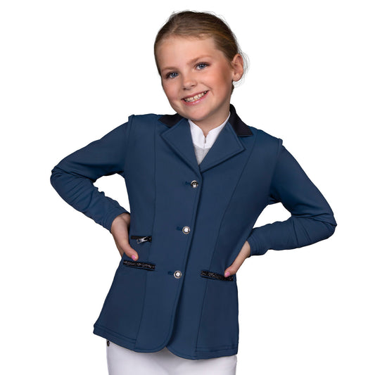 Veste de concours Juliet Junior Bleu Pétrole