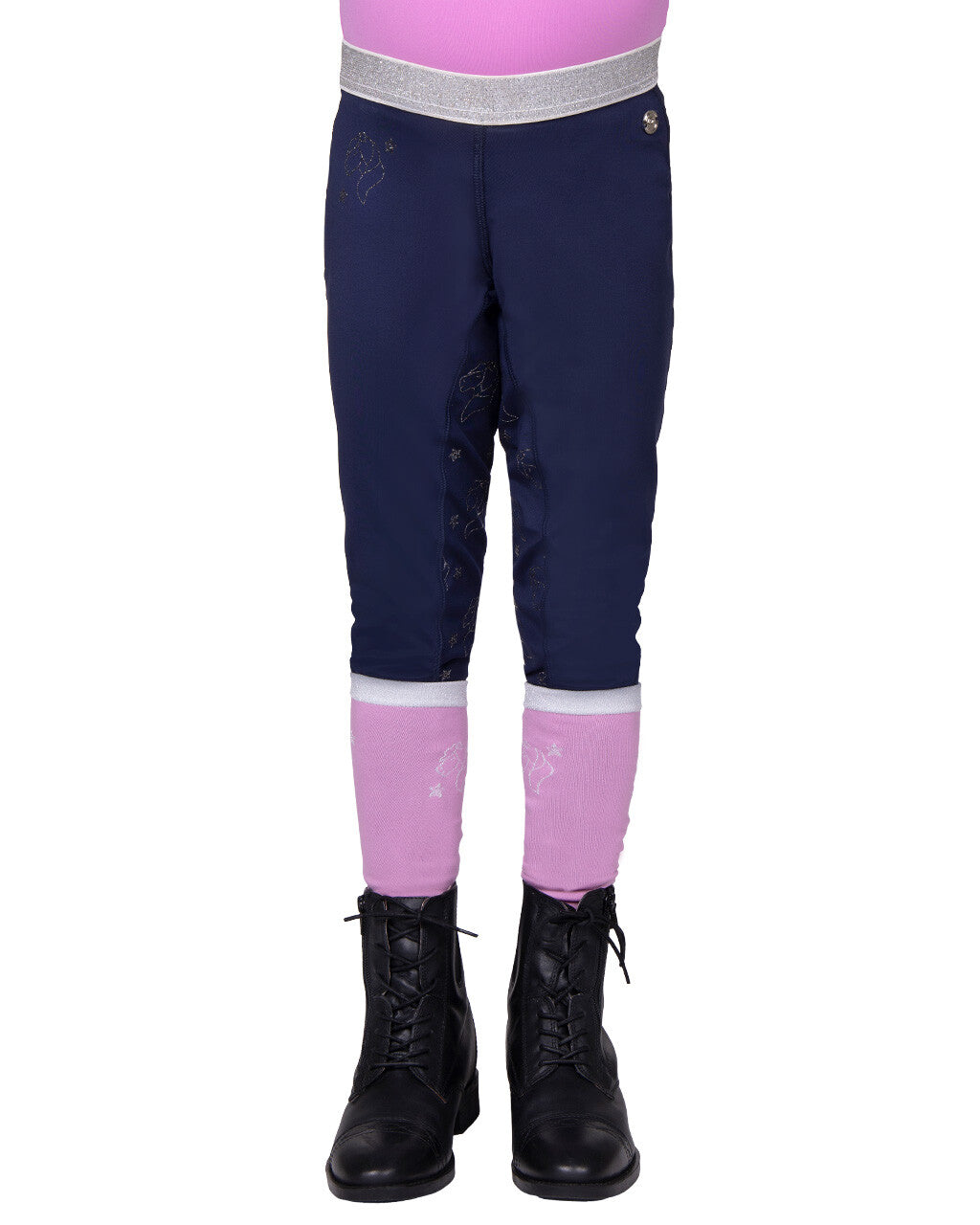 Legging d'équitation Gwenn Junior full grip