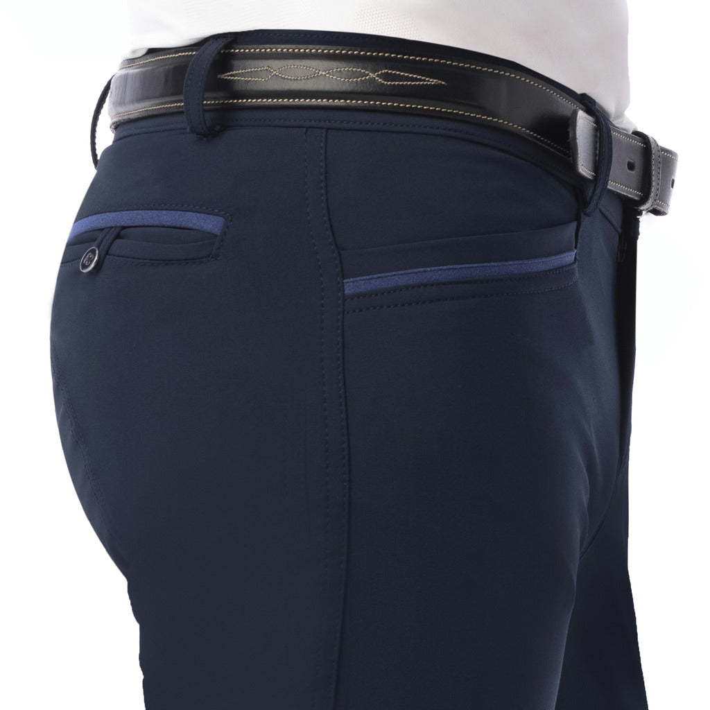 Pantalon EQUITHÈME "Georg", homme marine