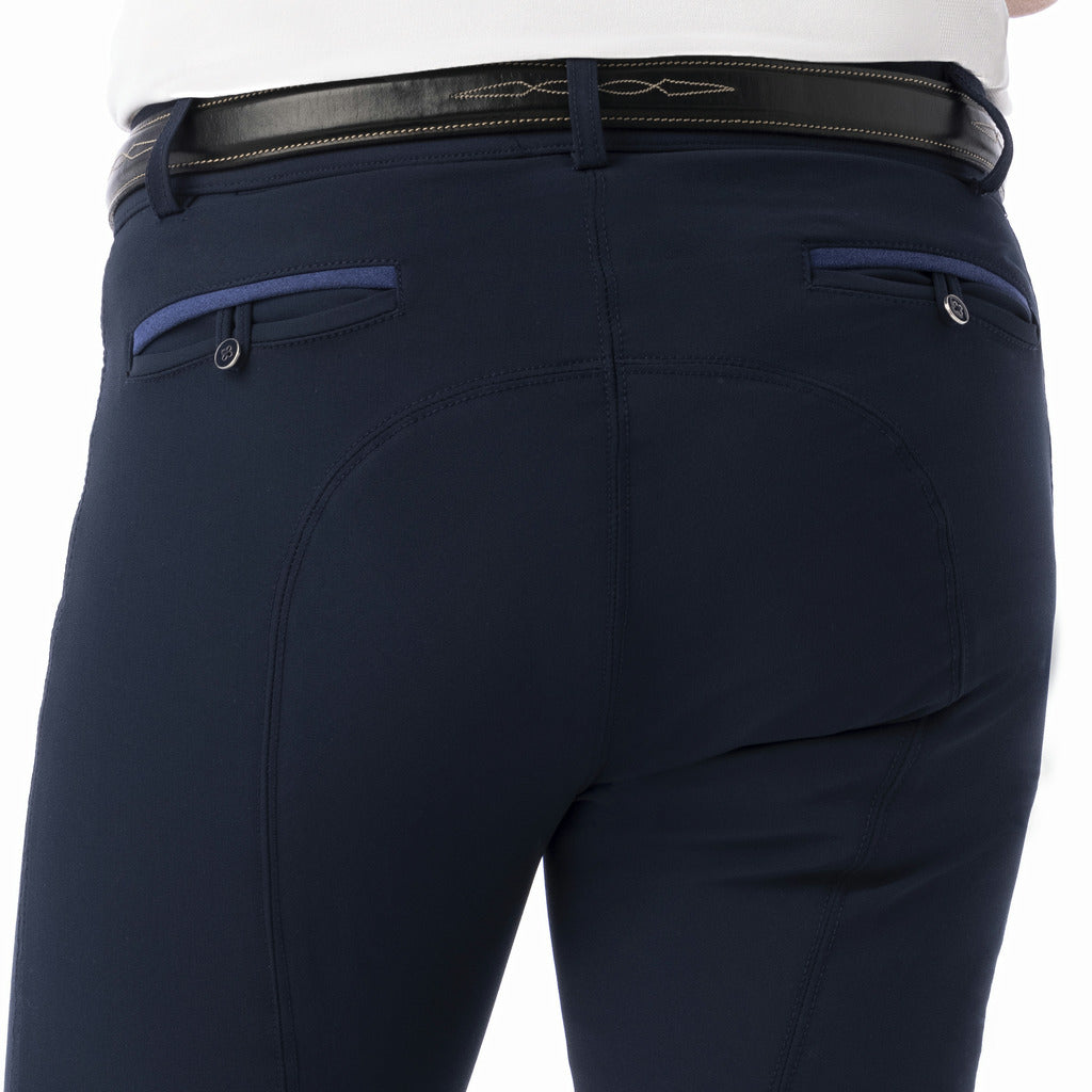 Pantalon EQUITHÈME "Georg", homme marine