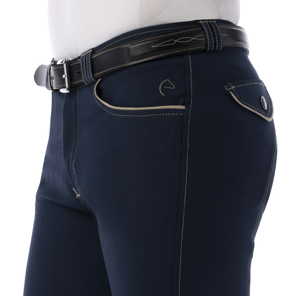 PANTALON EQUITHÈME “VERONA” HOMME MARINE