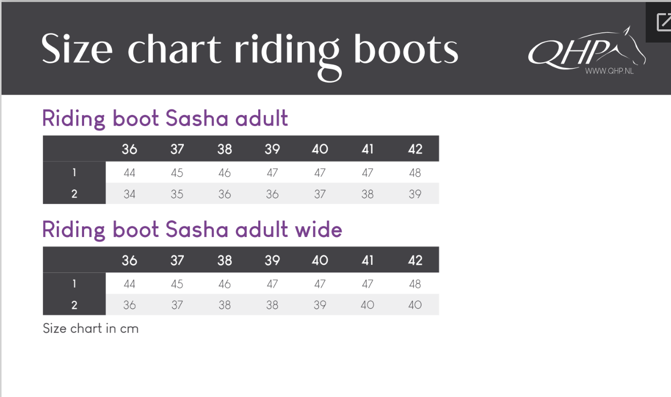 Bottes d'équitation Sasha Adult