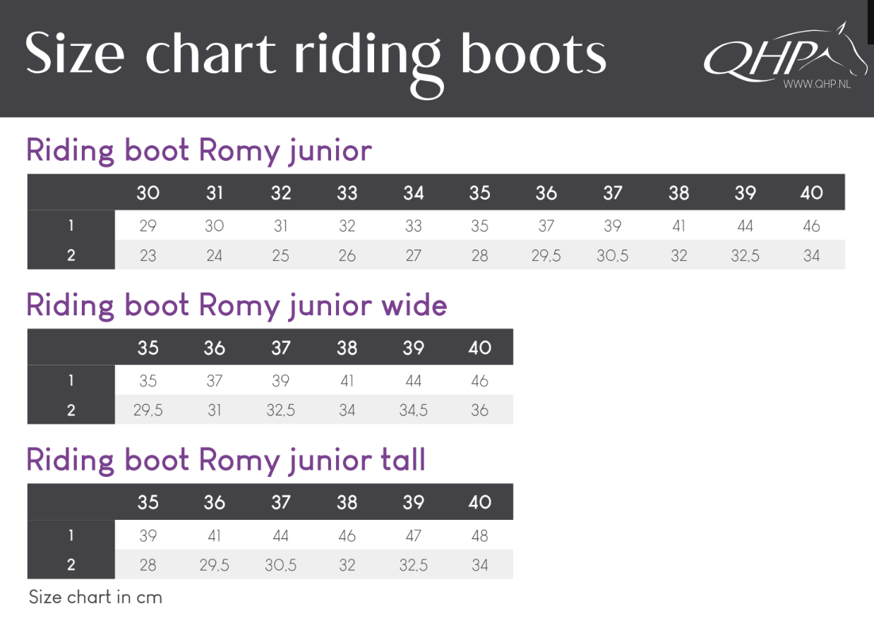 Bottes d'équitation Romy Junior