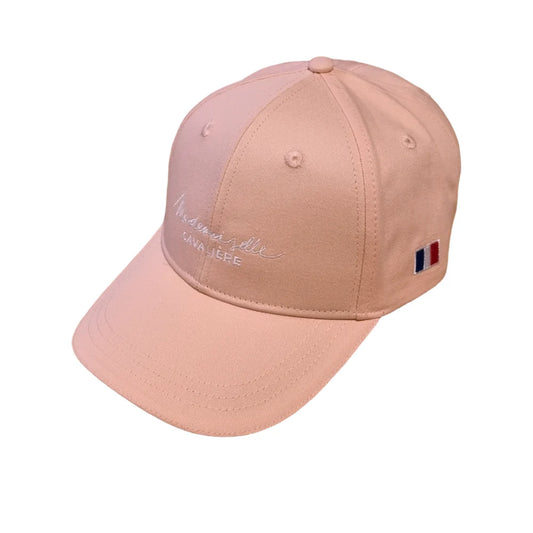 Casquette Mademoiselle cavalière Rose