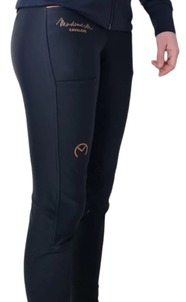 MADEMOISELLE CAVALIERE  PANTALON Navy/Gold SO CHIC