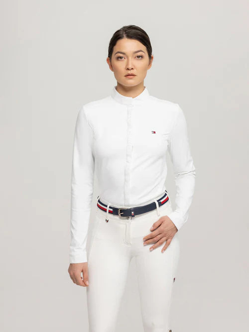 Chemise de concours boutonnée Charlotte TH OPTIC WHITE