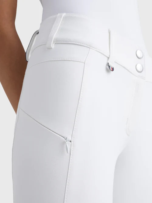 PANTALON D'ÉQUITATION KNEEGRIP PRO BLANC TOMMY