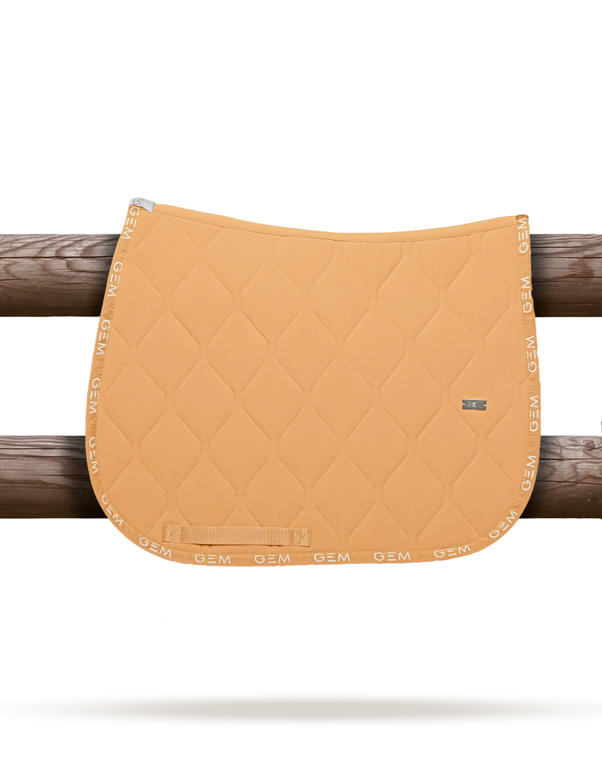 Tapis de selle LOVE GEM Caramel