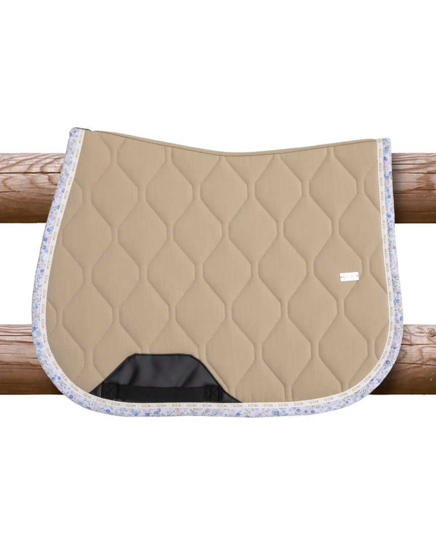 Tapis de selle GEM "Prim" Liberty beige