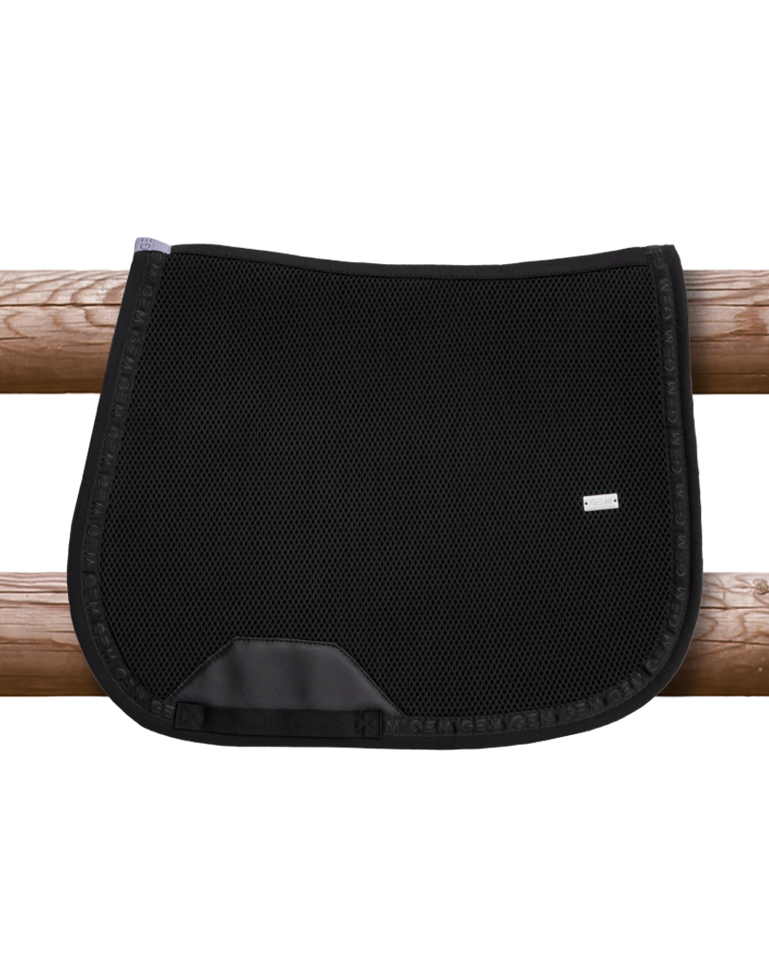 Tapis de selle Mesh Obstacle Noir/Noir