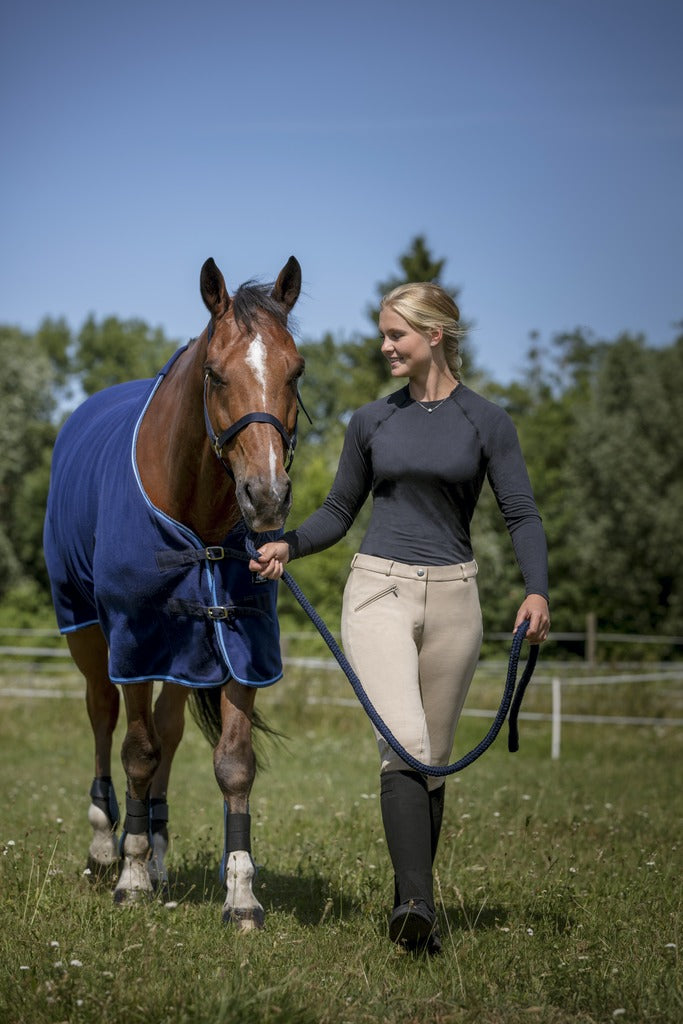 CHEMISE POLAIRE RIDING WORLD, SURSANGLES CROISÉES